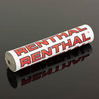 RENTHAL styreplatta SX Pad vit/svart/röd