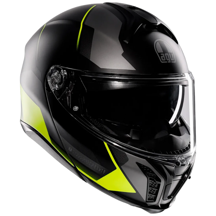 AGV helmet Tourmodular Preception matt black/yellow/grey