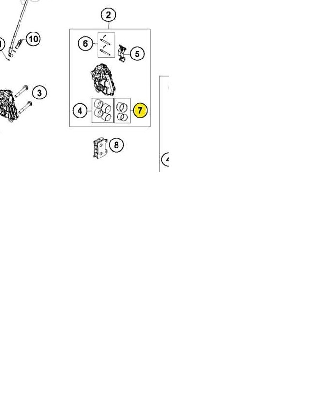 husqvarna-remkompl-o-ring-pr-bremzu-suportam-brembo-701-18-24