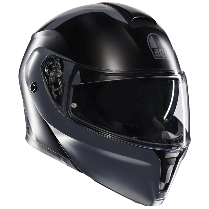 AGV helmet Streetmodular Resia matt black/grey