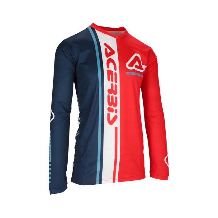 ACERBIS MX J Track Connection-tröja röd/blå