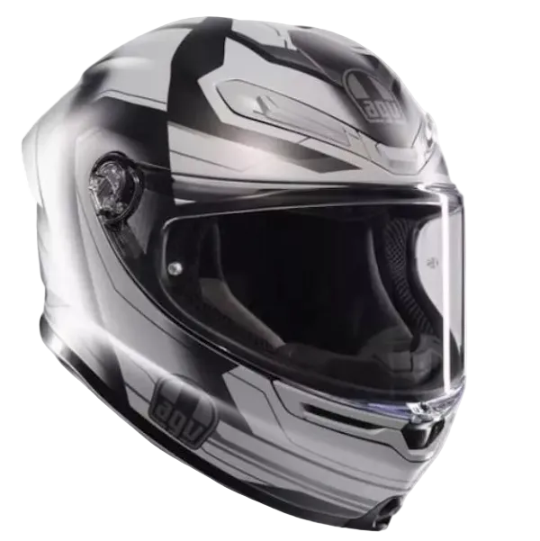 AGV-hjälm K6 S matt ultraljudssvart/grå