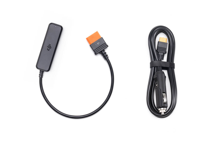 DJI Power Car Power Outlet to SDC Power Cable (12/24V)
