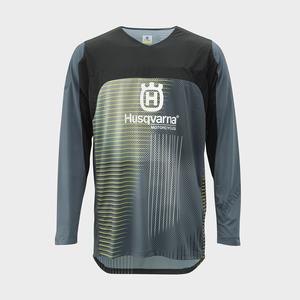 HUSQVARNA-tröjor Railed svart/grå
