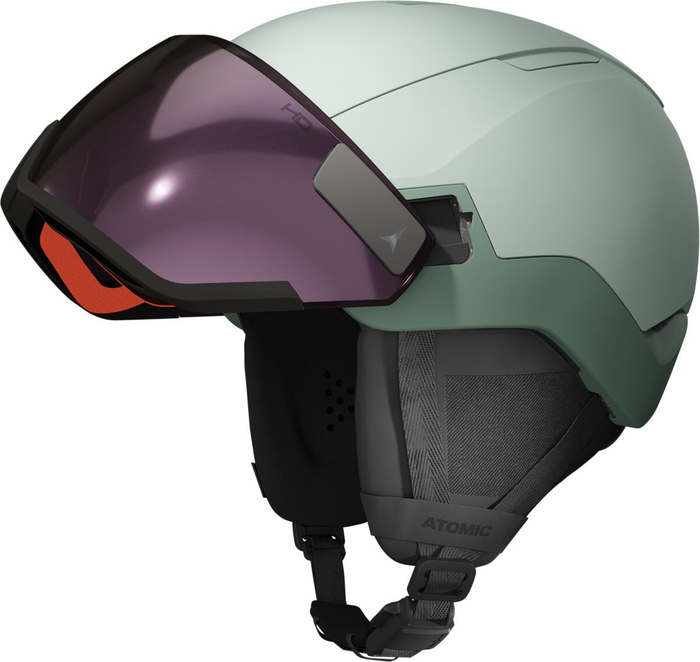 ATOMIC hjälm Revent GT Amid Visor HD pistage med rosa koppar HD C2-3