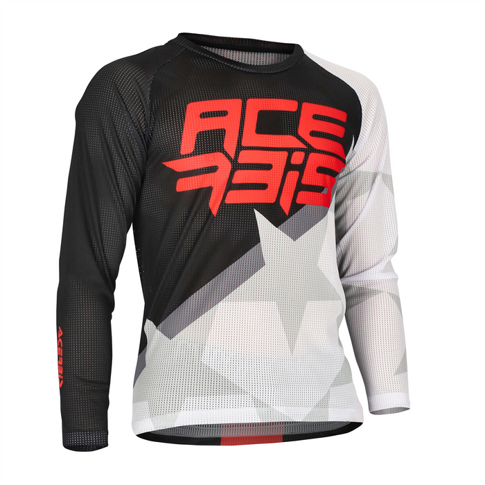 ACERBIS tröja Kid MX J Windy One vit/svart
