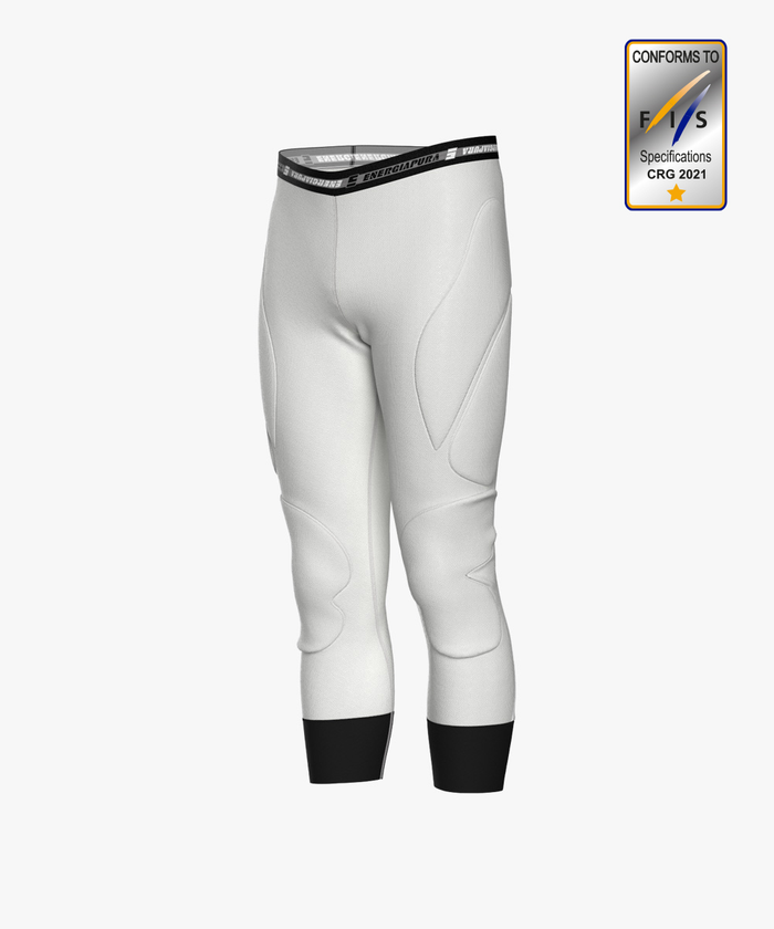 ENERGIAPURA pants 3/4 Cut Resistant FIS  w/removable protect white