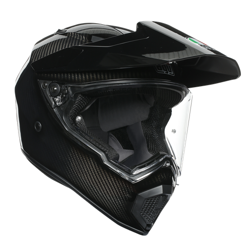 AGV helmet AX9 Mono glossy carbon