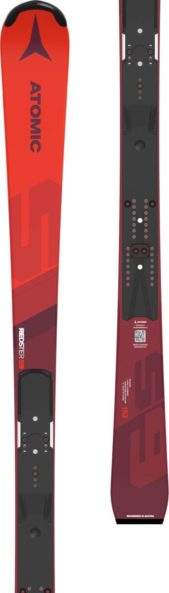 ATOMIC Redster FIS S9 152 röda skidor utan bindningar