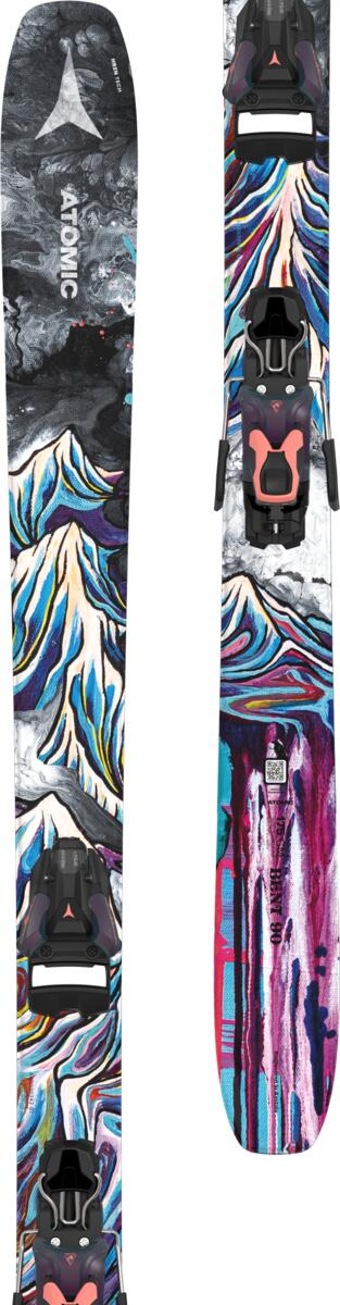 ATOMIC ski set Bent 90