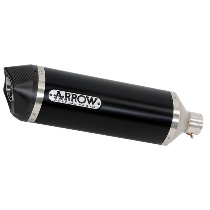 ARROW avgassystem KTM 690 SMC/Enduro '19-'20 Aluminium mörk med Carby Lock