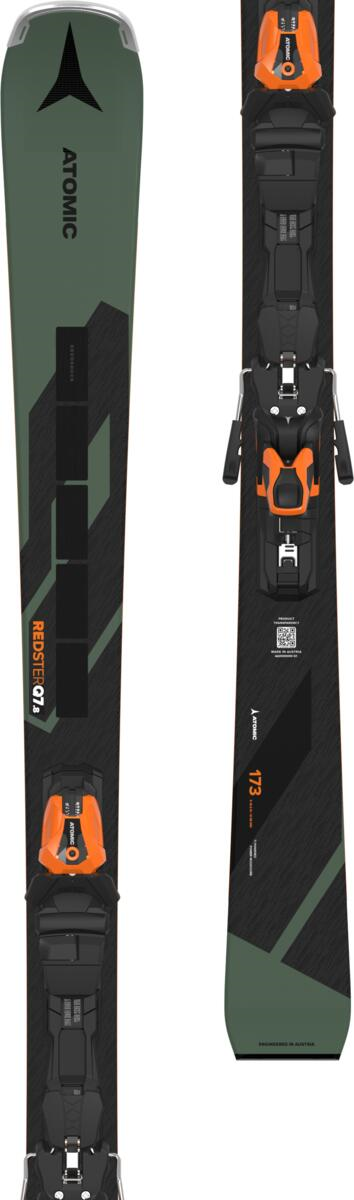 ATOMIC alpina skidor med bindningar Redster Q7.8 RVSK C