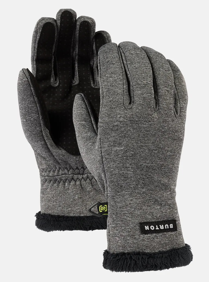 BURTON gloves WMS Sapphire true black/heather grey