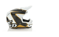 6D helmet ATR-3 Wave Gloss gold white