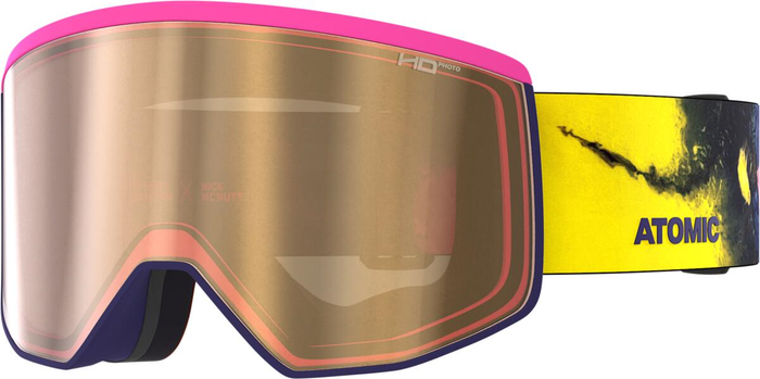 ATOMIC goggles Four Pro HD L Signature NMC med amber gold HD Photo C1-3 med Clear PC C1