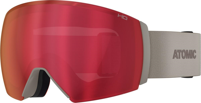 ATOMIC Revent Q HD sand grey w/red HD C2-C3 w/yellow blue HD C1-C2 glasögon