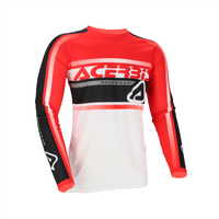 ACERBIS MX Linear Lugo-tröja vit/röd