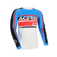 ACERBIS MX Linear Lugo-tröja vit/blå