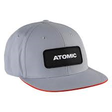 ATOMIC keps med spik Racing Cap sten grå