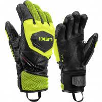 LEKI handskar HS WCR Venom 3D Junior svart/gul