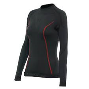 dainese-termokrekls-ls-wmn-black-red
