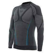 DAINESE Dry LS MAN black/blue termisk tröja