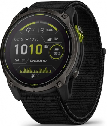 GARMIN-klocka Enduro 3 51 mm kolfärgad grå