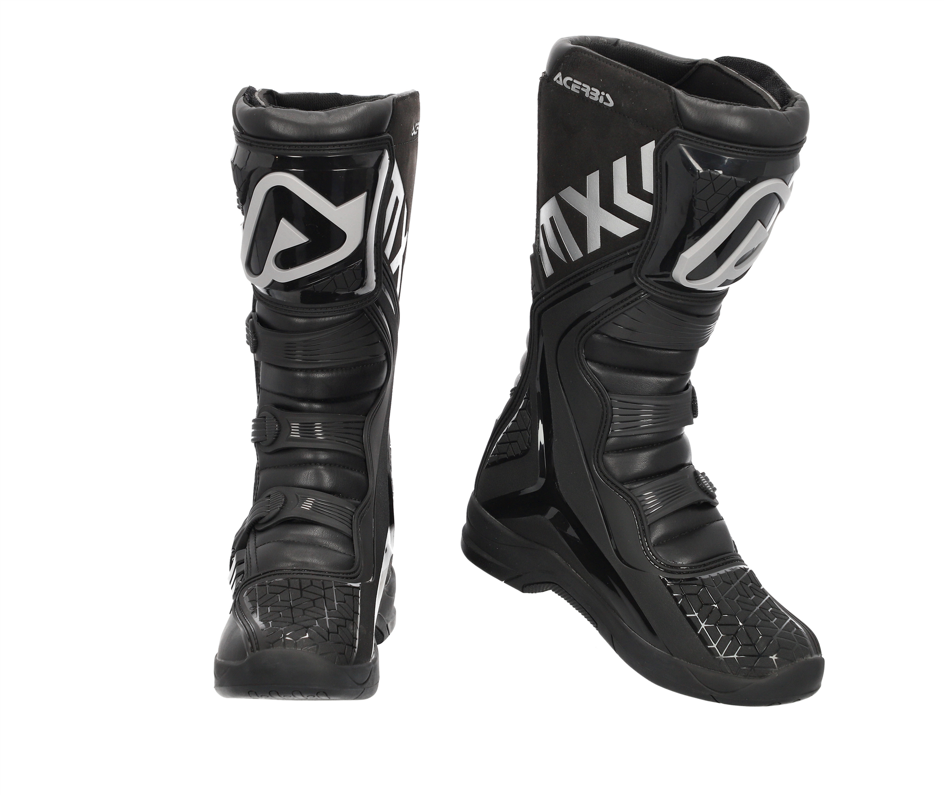 acerbis-zabaki-stivale-x-team-black