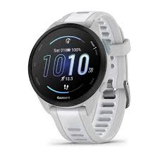 garmin-pulkstenis-forerunner-165-whitestone-mist-grey