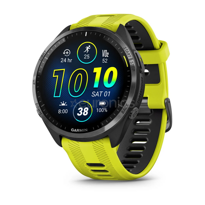 GARMIN Pulsklockor Forerunner 965 GPS EMEA AMOLED-amp gul
