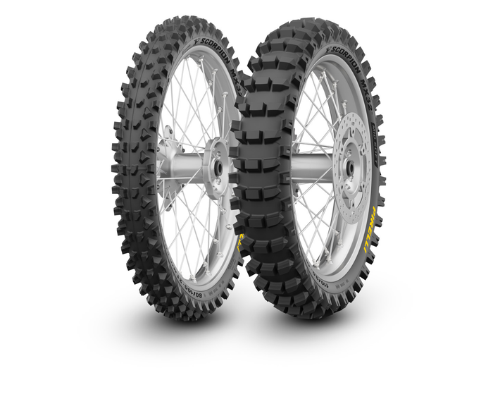 PIRELLI-däck 110/90-19 Scorpion MX32 Mid Soft NHS