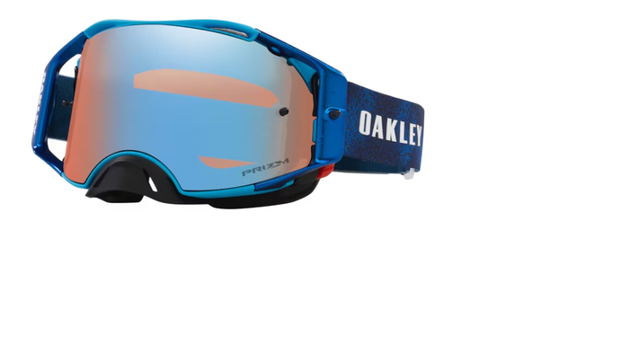 OAKLEY MX-glasögonglasögon Airbrake Chase Sexton Sig blå med Prizm Saphire Irid