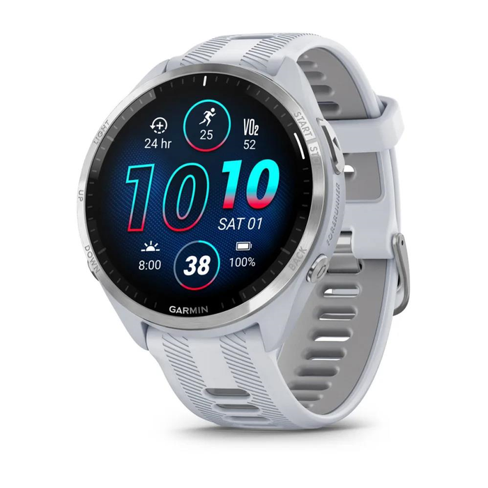 GARMIN-klocka Forerunner 965 GPS EMEA whitestone