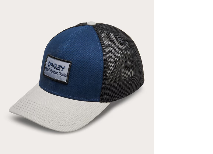 OAKLEY keps B1B HDO Patch Trucker mörkblå/grå