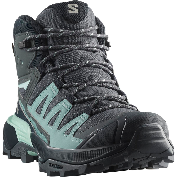 SALOMON X Ultra 360 Mid GTX W grey/light blue skor