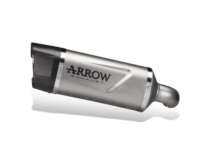 ARROW silencer HUSQVARNA 801 '24 Indy Race Evo Alu dark w/Carbon Cap