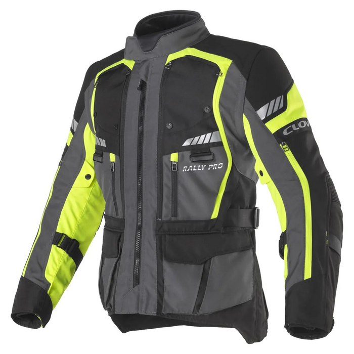 CLOVER jacket Rally-Pro WP black/yellow fluo