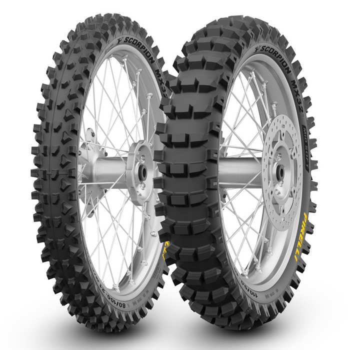PIRELLI däck 90/100-16 Scorpion MX32 Mid Soft NHS 51M