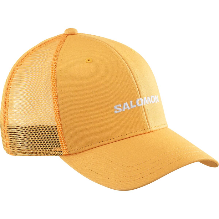 SALOMON cap Trucker warm apricot