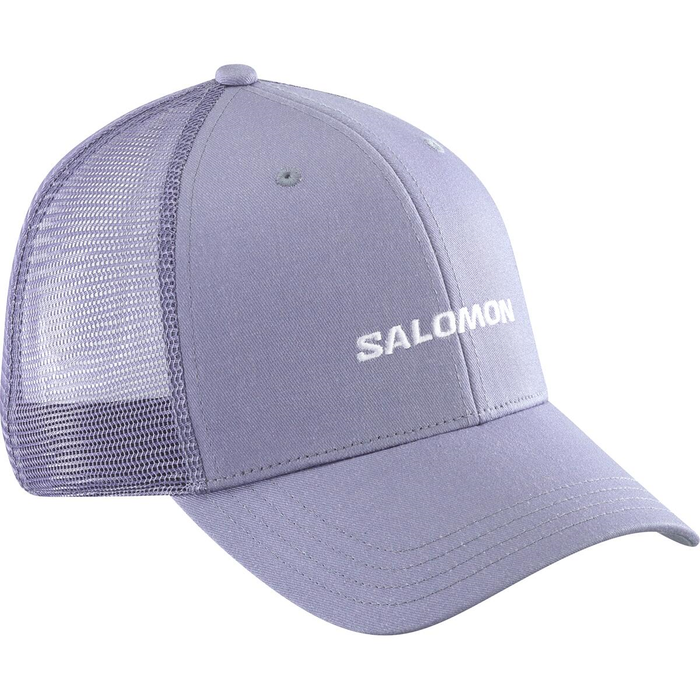 SALOMON-keps med nitar Trucker violett