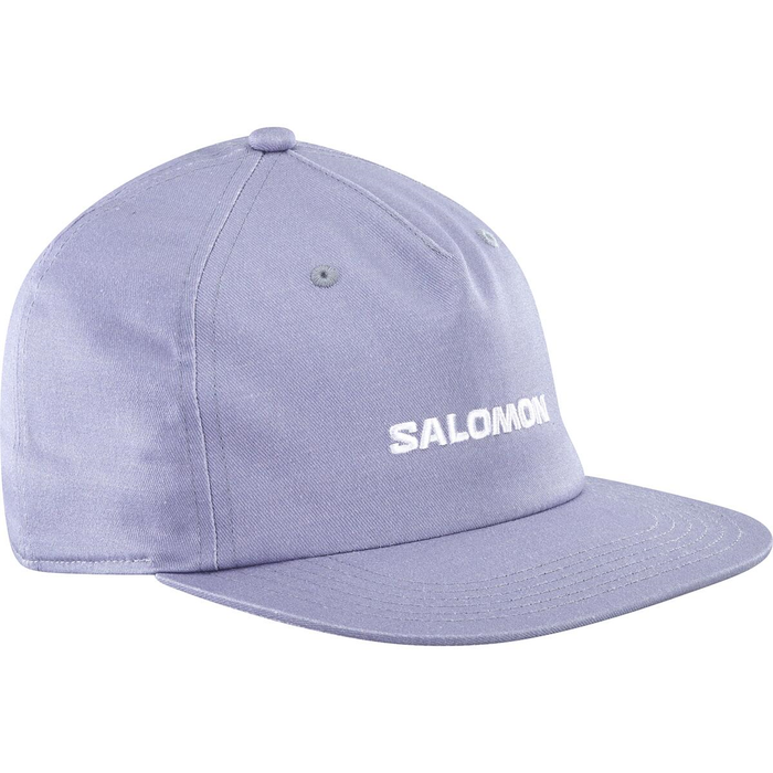 SALOMON keps med klo Flat Cap violett