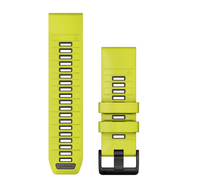 GARMIN klockarmband Quickfit 26mm Silicone amp gul/grafit