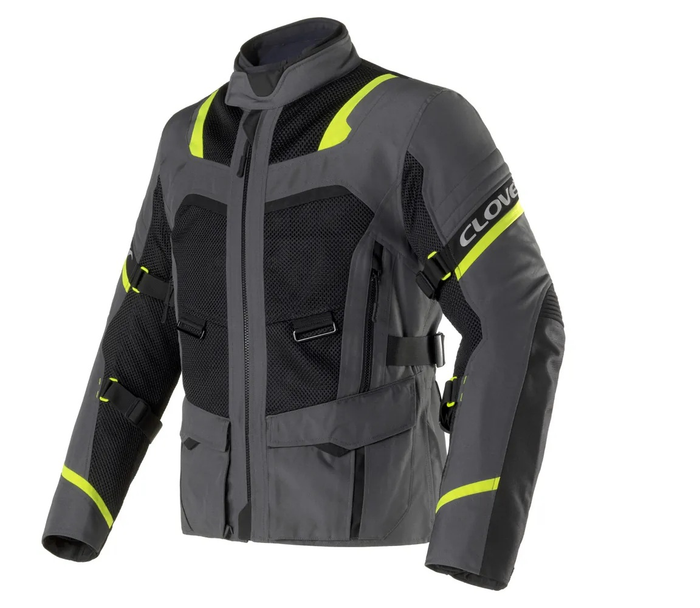 CLOVER jacket Ventouring 4 WP yellow/dark grey