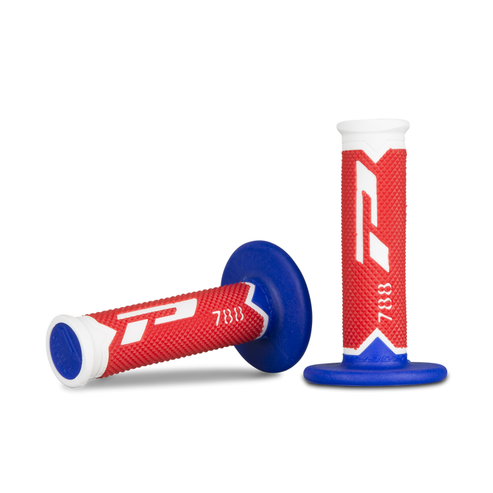 PROGRIP rokturi 0788 vit/blå/röd