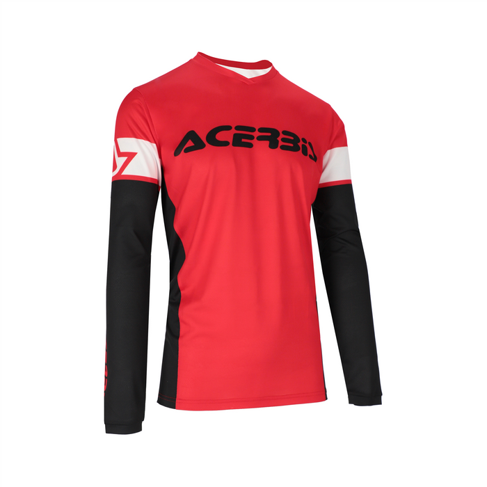 ACERBIS tröja MX J Track Inc. 2.0 röd/svart