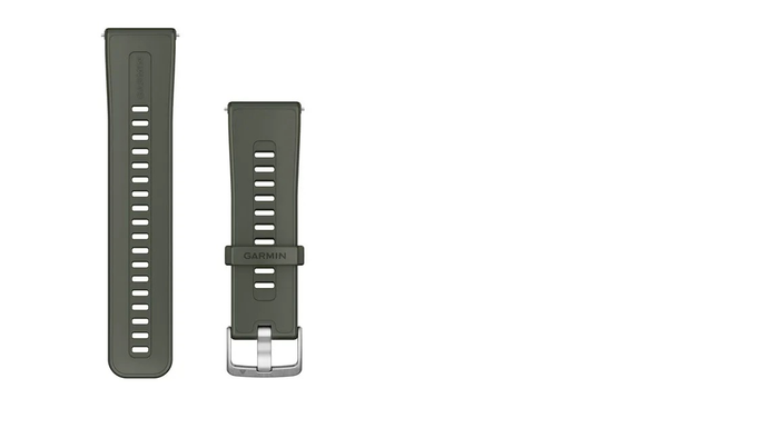 GARMIN-armband för Venu X1-klocka 24 mm silikon mossgrön