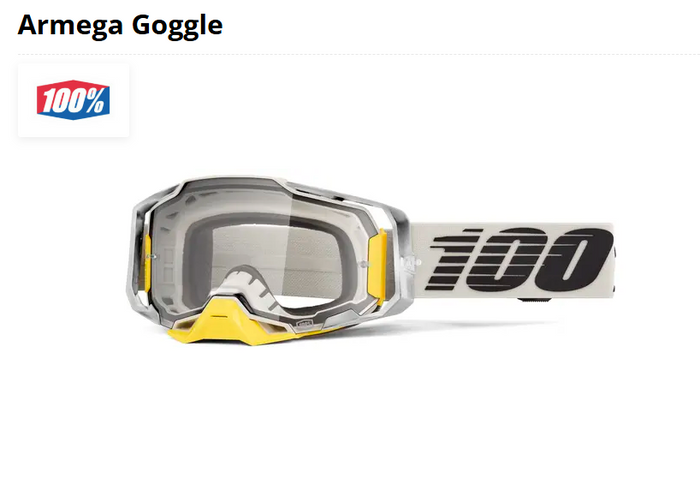 100% goggles Armega Vigo -klar
