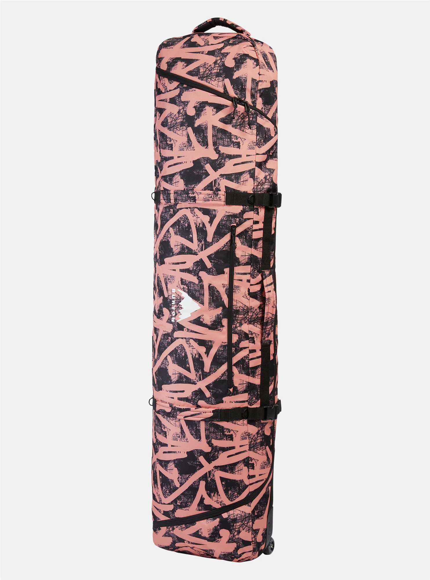 burton-soma-dela-gig-bag-wheelie-sunrise-pink-black