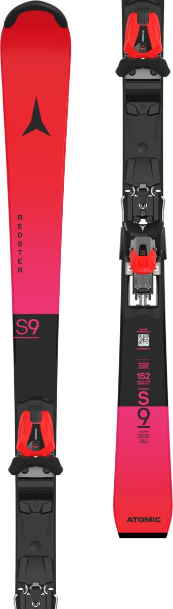 ATOMIC alpina skidor med bindningar Redster FIS S9 J-RP3 med Icon10