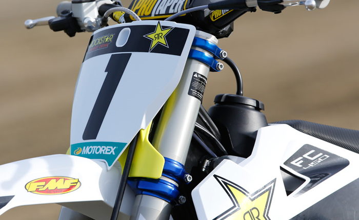 HUSQVARNA framnummerplåt MX 450 Rockstar '24-'25